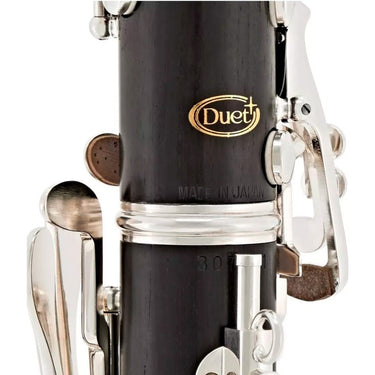 clarinete yamaha intermedio de granadilla en bb duet, ycl450m
